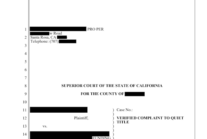 format legal documents for california courts